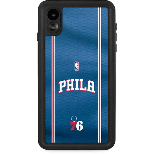 NBA Philadelphia 76ers Jersey iPhone XR Waterproof Case