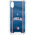NBA Philadelphia 76ers Jersey iPhone XS Clear Case