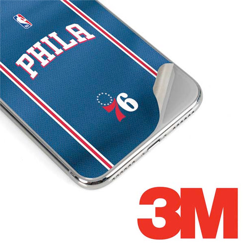 NBA Philadelphia 76ers Jersey iPhone XS Skin