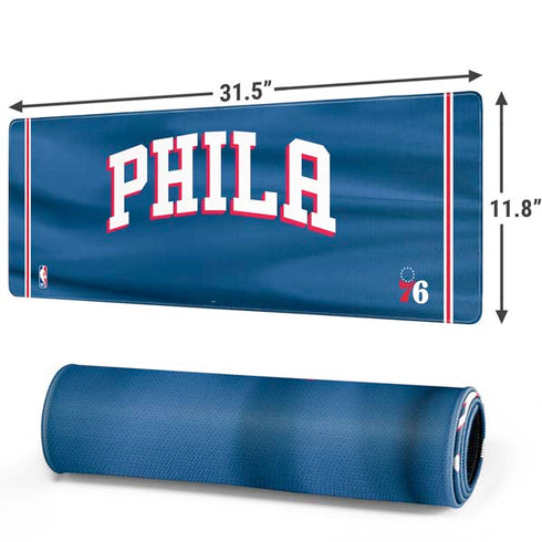 NBA Philadelphia 76ers Jersey Gaming Mouse Pad