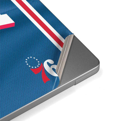 NBA Philadelphia 76ers Jersey MacBook Pro 14in (2021-24) Skin