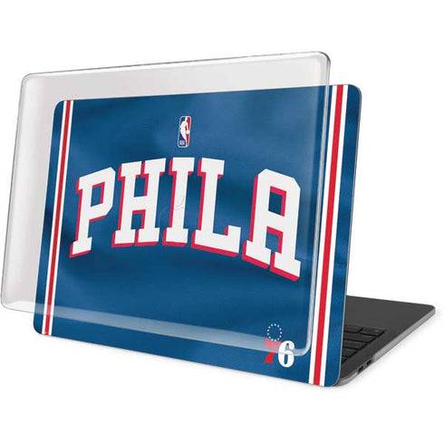 NBA Philadelphia 76ers Jersey MacBook Pro 15in (2016-19) Case plus Skin