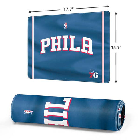 NBA Philadelphia 76ers Jersey Gaming Mouse Pad