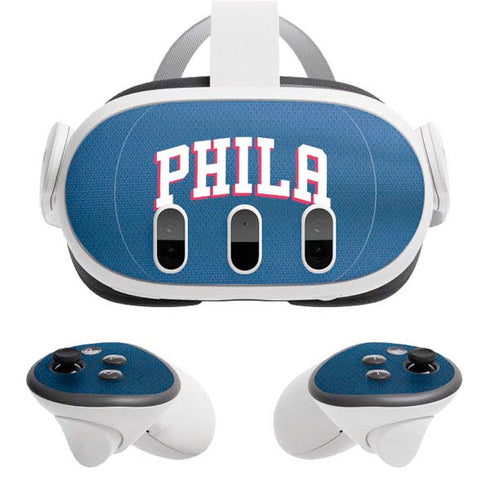 NBA Philadelphia 76ers Jersey Meta Quest 3 Skin
