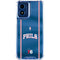 NBA Philadelphia 76ers Jersey Moto G 5G (2024) Clear Case
