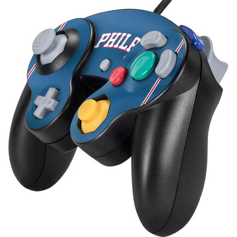 NBA Philadelphia 76ers Jersey Nintendo GameCube Controller Skin