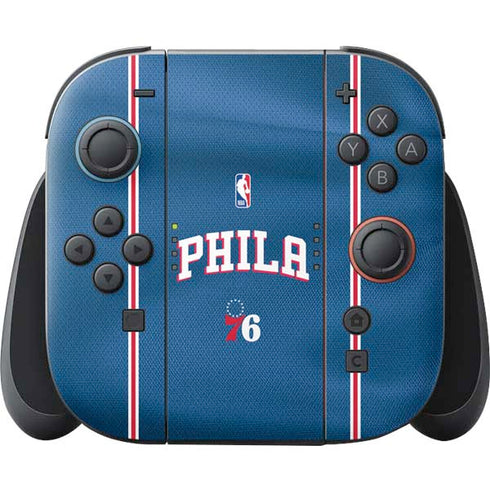 NBA Philadelphia 76ers Jersey Nintendo Skins