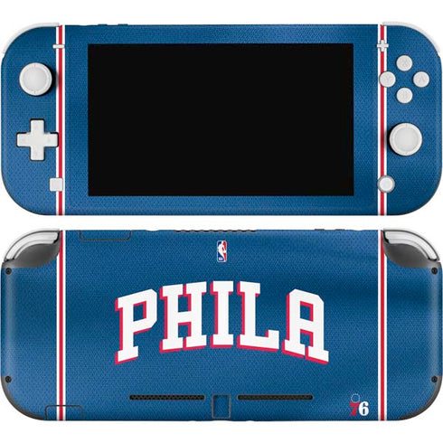 NBA Philadelphia 76ers Jersey Nintendo Switch Lite Skin