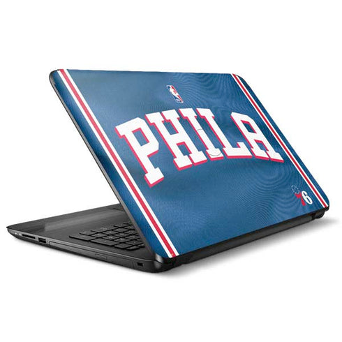 NBA Philadelphia 76ers Jersey HP Notebook Skin
