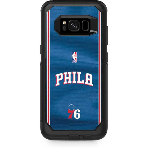 NBA Philadelphia 76ers Jersey Otterbox Commuter Galaxy Skin