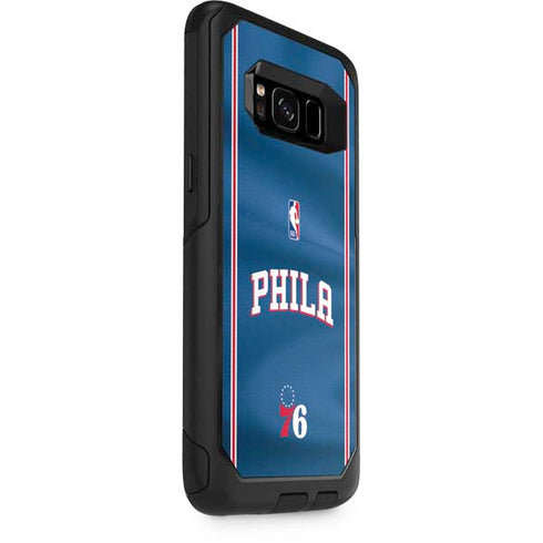 NBA Philadelphia 76ers Jersey Otterbox Commuter Galaxy Skin