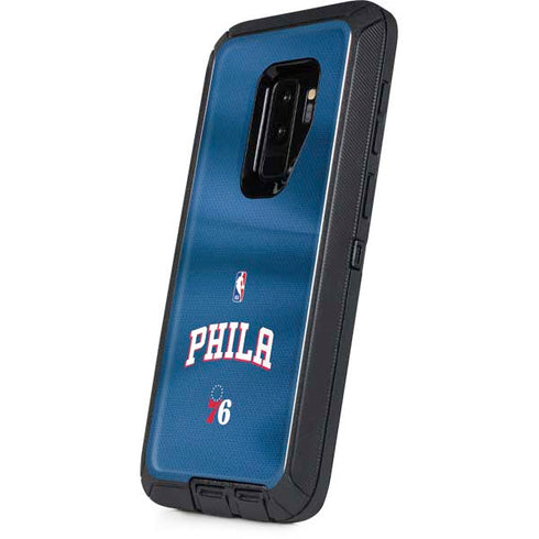 NBA Philadelphia 76ers Jersey Otterbox Defender Galaxy Skin