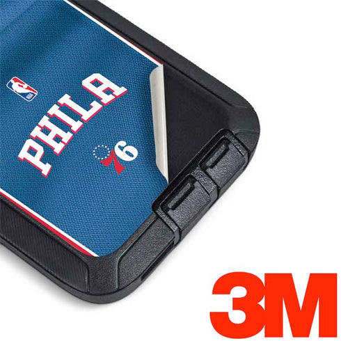 NBA Philadelphia 76ers Jersey Otterbox Defender Galaxy Skin