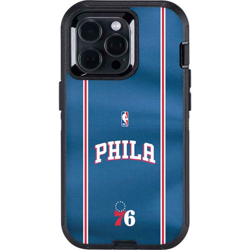 NBA Philadelphia 76ers Jersey Otterbox Defender iPhone Skin