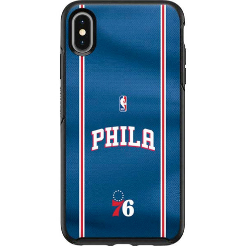 NBA Philadelphia 76ers Jersey Otterbox Symmetry iPhone Skin
