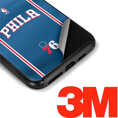 NBA Philadelphia 76ers Jersey Otterbox Symmetry iPhone Skin