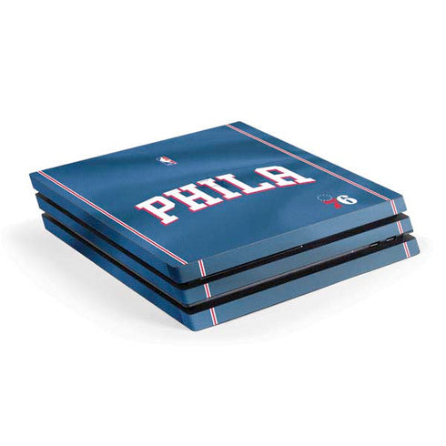 NBA Philadelphia 76ers Jersey PS4 Pro Console Skin