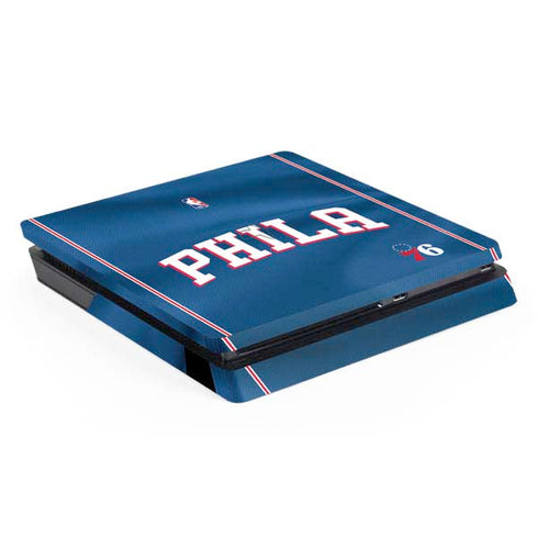 NBA Philadelphia 76ers Jersey PS4 Slim Skin