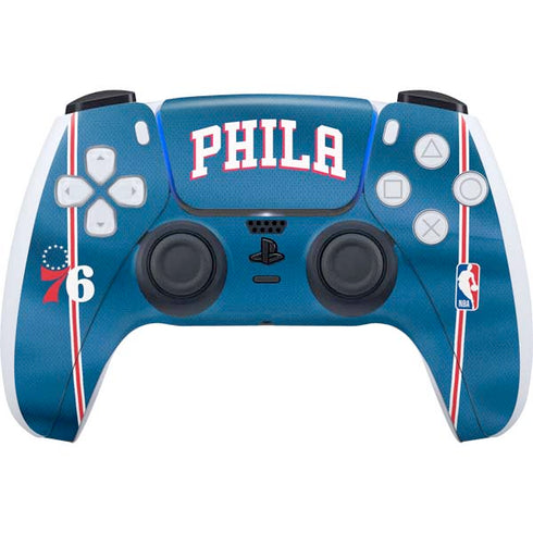NBA Philadelphia 76ers Jersey PS5 Controller Skin