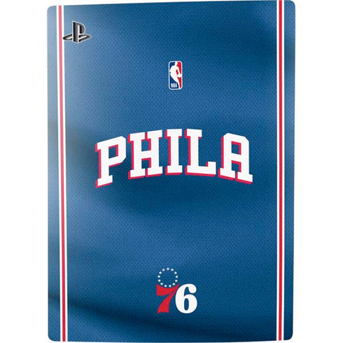 NBA Philadelphia 76ers Jersey PS5 Digital Edition Console Skin