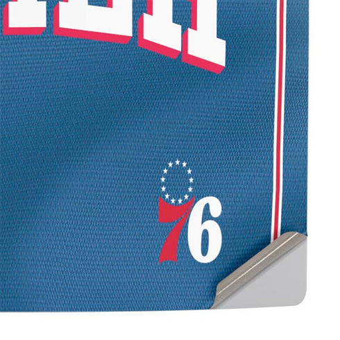 NBA Philadelphia 76ers Jersey PS5 Pro Console Skin