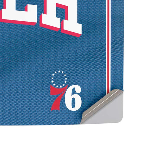 NBA Philadelphia 76ers Jersey PS5 Pro Disk Console Skin