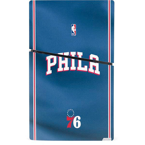 NBA Philadelphia 76ers Jersey PS5 Slim Digital Edition Bundle Skin