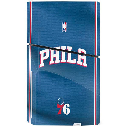 NBA Philadelphia 76ers Jersey PS5 Slim Disk Bundle Skin