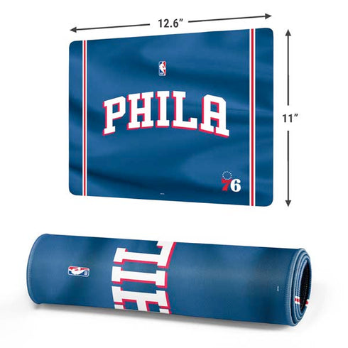 NBA Philadelphia 76ers Jersey Gaming Mouse Pad