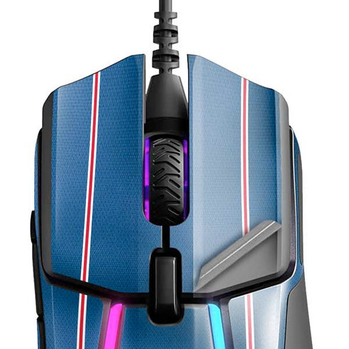 NBA Philadelphia 76ers Jersey SteelSeries Rival 600 Gaming Mouse Skin
