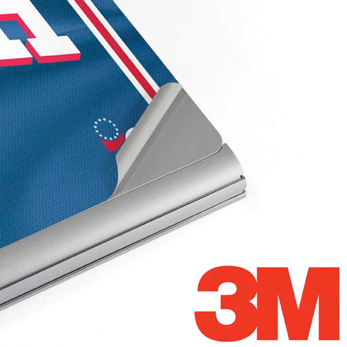 NBA Philadelphia 76ers Jersey Surface Book 2 15in Skin