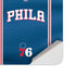 NBA Philadelphia 76ers Jersey Surface Duo Skin