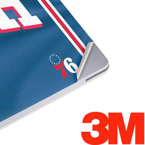 NBA Philadelphia 76ers Jersey Surface Laptop 3 13.5in Skin