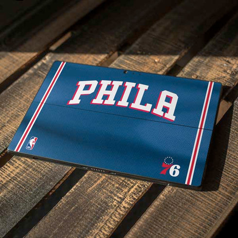 NBA Philadelphia 76ers Jersey Surface Pro 6 Skin