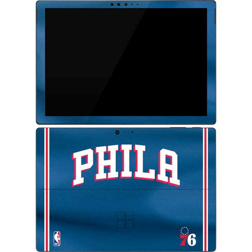 NBA Philadelphia 76ers Jersey Surface Pro 7 Skin
