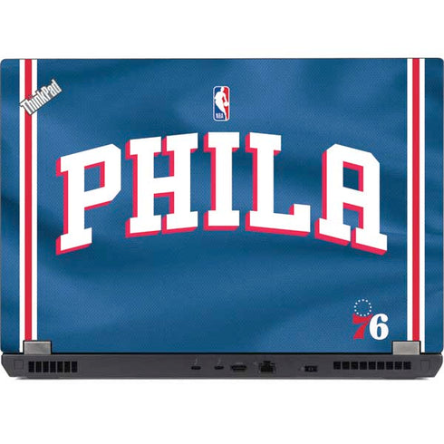 NBA Philadelphia 76ers Jersey Lenovo ThinkPad Skin