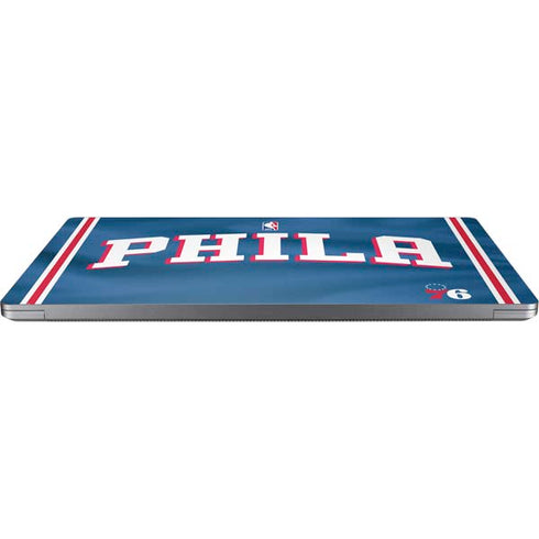 NBA Philadelphia 76ers Jersey Universal Laptop 12in (9.8 x 6.8in) Skin
