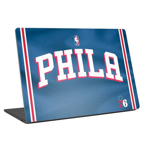 NBA Philadelphia 76ers Jersey Universal Laptop 13in (10.6 x 7.6in) Skin