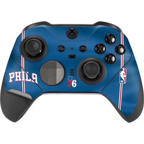 NBA Philadelphia 76ers Jersey Xbox Elite Wireless Controller Series 2 Skin