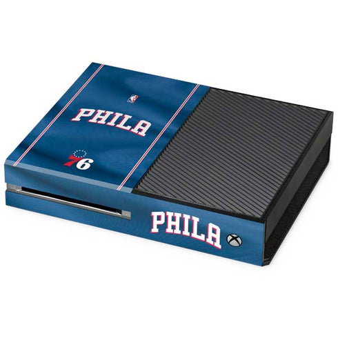 NBA Philadelphia 76ers Jersey Xbox One Console Skin