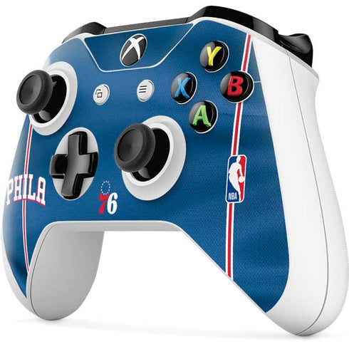 NBA Philadelphia 76ers Jersey Xbox One S Controller Skin