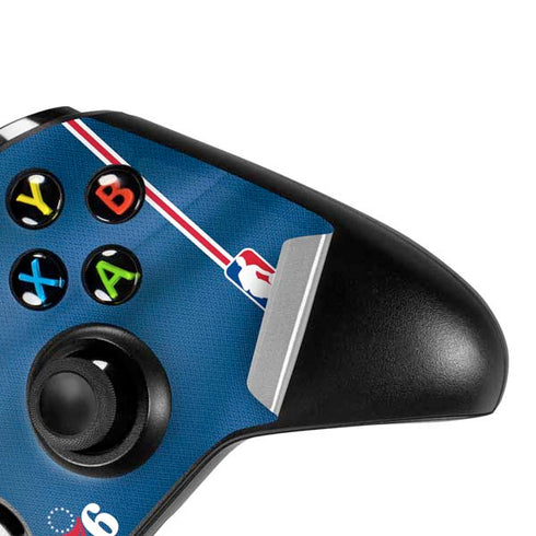 NBA Philadelphia 76ers Jersey Xbox One S Controller Skin