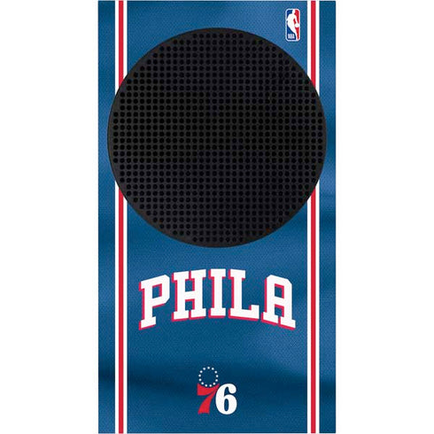 NBA Philadelphia 76ers Jersey Xbox Series S Console Skin