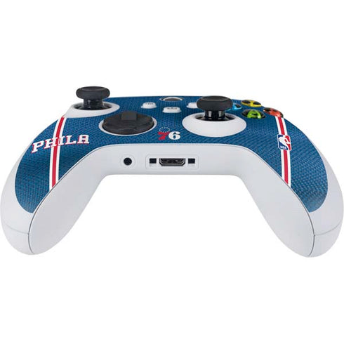 NBA Philadelphia 76ers Jersey Xbox Series S Controller Skin