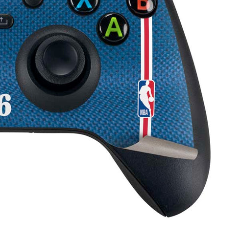NBA Philadelphia 76ers Jersey Xbox Series X Controller Skin