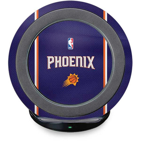 NBA Phoenix Suns Jersey Fast Charge Wireless Charging Stand Skin