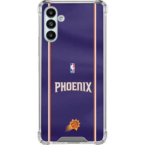 NBA Phoenix Suns Jersey Galaxy A13 5G Clear Case