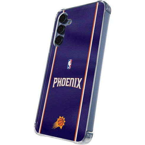 NBA Phoenix Suns Jersey Galaxy A35 5G Clear Case