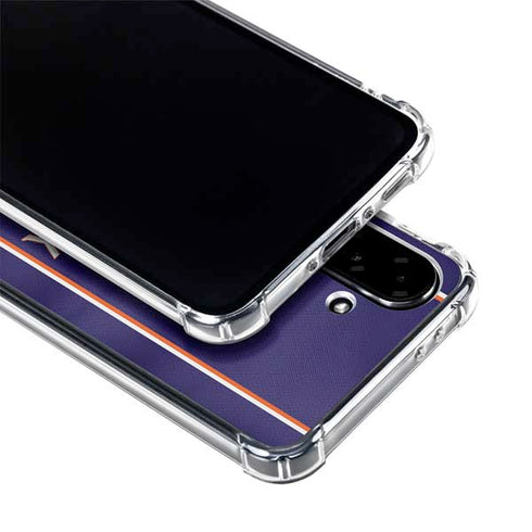NBA Phoenix Suns Jersey Galaxy A36 5G Clear Case
