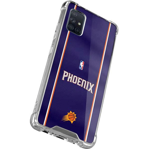 NBA Phoenix Suns Jersey Galaxy A51 5G Clear Case